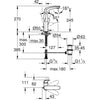 GROHE - Miscelatore monocomando per lavabo - Taglia L