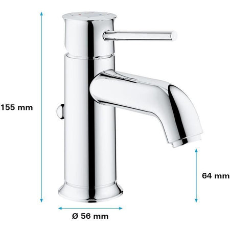 GROHE - Miscelatore monocomando per lavabo - Taglia S