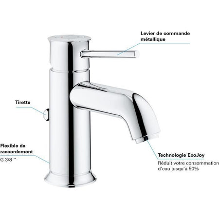 GROHE - Miscelatore monocomando per lavabo - Taglia S