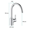 GROHE - Miscelatore monocomando per lavabo