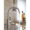 Rubinetto cucina - Cromo - Bocca a C - Bocca alta - Rotazione 150 - GROHE Get - 31494001