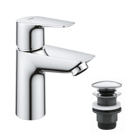 Rubinetto da bagno - GROHE Start Edge - 23898001- Taglia S - Senza piletta - Cromo