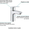 GROHE - Miscelatore monocomando per lavabo - Taglia S