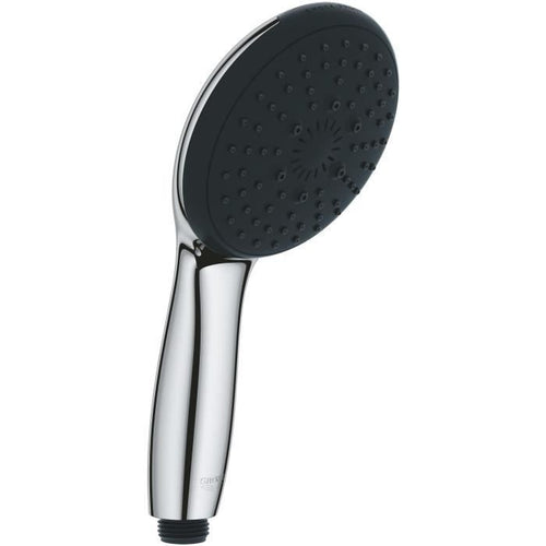 Soffione doccia - GROHE Vitalio Start 110 26031001 - 3 getti (Pioggia/Stimolante/Massaggio) - Selezione facile - Risparmio idrico - Cromo