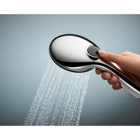 Soffione doccia - GROHE Vitalio Start 110 26031001 - 3 getti (Pioggia/Stimolante/Massaggio) - Selezione facile - Risparmio idrico - Cromo
