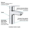 Miscelatore monocomando lavabo - Taglia S - GROHE - Start - Cromo