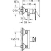 Grohe - Mixer monocommeatrice doccia