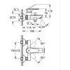 GROHE - Miscelatore monocomando vasca/doccia