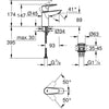 Grohe - Lavabo Monocommande Mixer - Size S