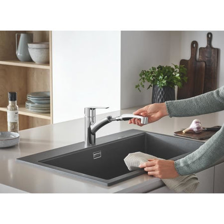 Miscelatore monocomando per lavello GROHE - Cromo