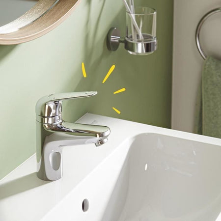 Miscelatore monocomando - GROHE - 24319001 - Lavabo Swift - Con sicurezza bambini - Taglia S