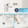 Miscelatore monocomando - GROHE - 24327001 - Lavabo Swift - Con sicurezza bambini - Taglia M
