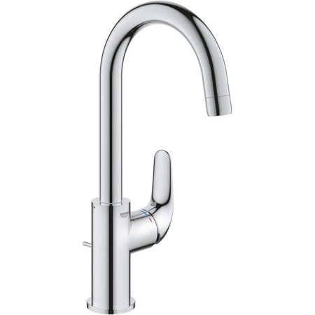 Miscelatore monocomando lavabo - GROHE Swift - 24330001 - Cromo - Taglia L - Bocca alta - Risparmio idrico