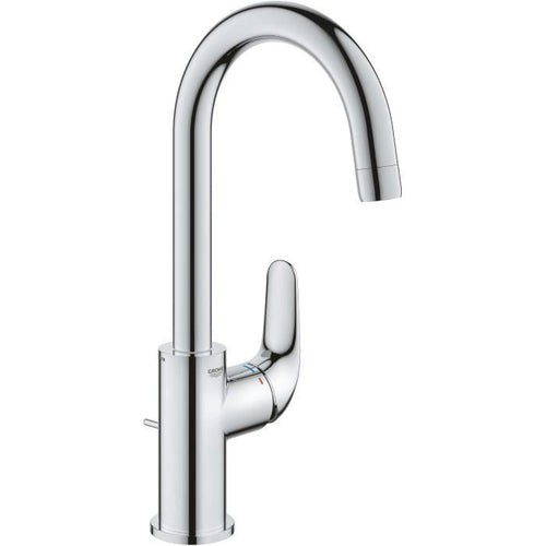 Miscelatore monocomando lavabo - GROHE Swift - 24330001 - Cromo - Taglia L - Bocca alta - Risparmio idrico