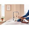 Rubinetto cucina con filtro - Cromo - Filtrazione acqua - Bocca alta a U - Rotazione 150 - GROHE Blue Pure Start - 30595000