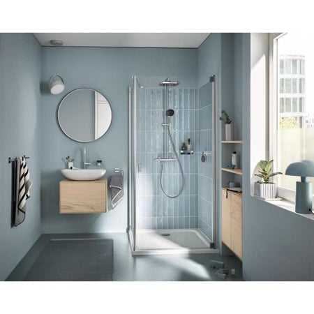 Colonna doccia con miscelatore termostatico - Risparmio idrico - GROHE Vitalio Comfort 250 - Cromo - 26696001
