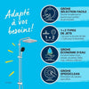 Colonna doccia con deviatore manuale - Risparmio idrico - GROHE Vitalio Comfort 250 - Cromo - 26986001