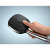 Soffione doccia - GROHE Vitalio Comfort 110 26092001 - 3 getti (Pioggia/Stimolante/Massaggio) - Selezione facile - Risparmio idrico - Cromo