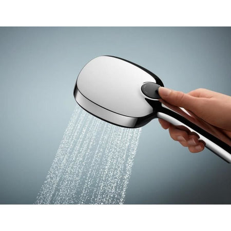 Soffione doccia - GROHE Vitalio Comfort 110 26092001 - 3 getti (Pioggia/Stimolante/Massaggio) - Selezione facile - Risparmio idrico - Cromo