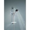 Set doccia con soffione a 2 getti, asta, flessibile e mensola - GROHE Vitalio Comfort 110 26929001 - Risparmio idrico - Cromo