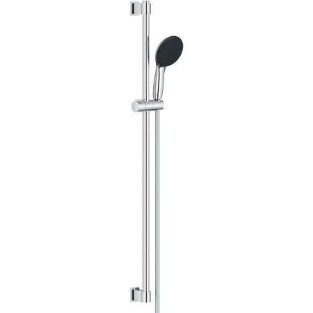 Set doccia con soffione 3 getti, asta 90 cm e flessibile - GROHE Vitalio Start 110 26956001 - Risparmio idrico - Cromo