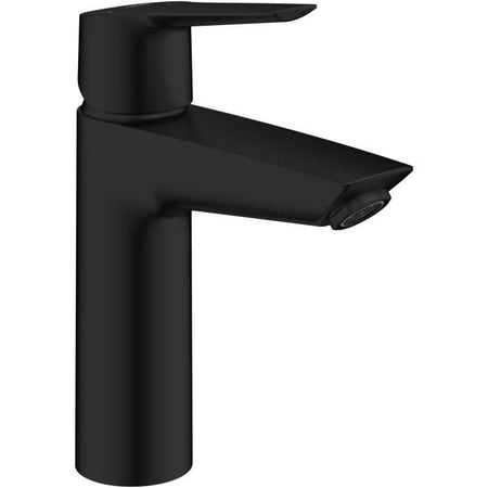 Miscelatore monocomando lavabo - GROHE Start - 237462432 - Nero opaco - Taglia M - Bocca media - Risparmio idrico