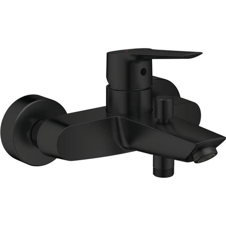 Miscelatore monocomando per vasca/doccia - GROHE Start - 322782432 - Nero opaco - Montaggio a parete esterno - Deviatore automatico