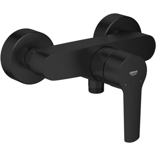Miscelatore monocomando per doccia - GROHE Start - 322792432 - Nero opaco - Montaggio a parete esterna