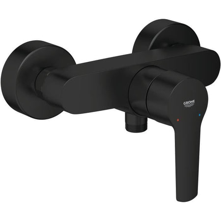 Miscelatore monocomando per doccia - GROHE Start - 322792432 - Nero opaco - Montaggio a parete esterna