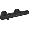 Miscelatore termostatico per doccia - GROHE Precision Start - 345942430 - Nero opaco - Montaggio a parete esterna - Risparmio idrico