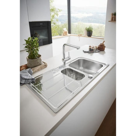 GROHE Miscelatore monocomando per lavello con doccetta estraibile Minta 32168000