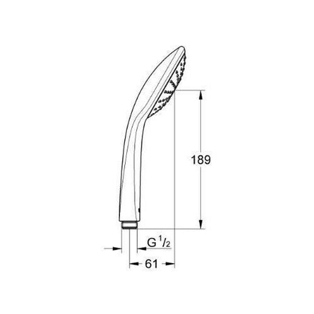 GROHE - Doccetta a 1 getto