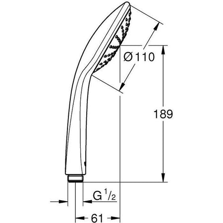GROHE - Doccetta a 1 getto