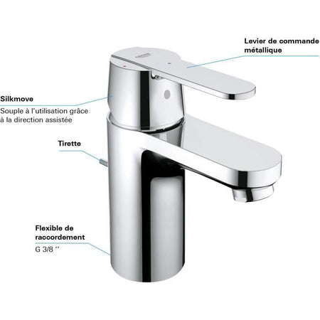 GROHE - Miscelatore monocomando per lavabo - Taglia S