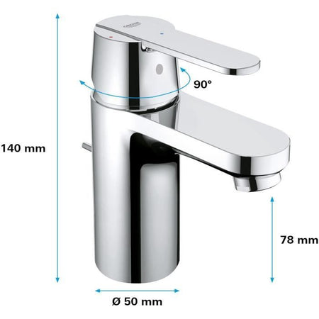 GROHE - Miscelatore monocomando per lavabo - Taglia S