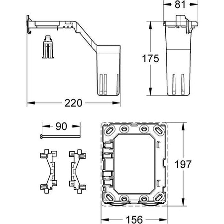 GROHE - Blocco deodorante per ambienti GROHE Fresh