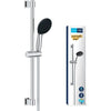 Set doccia con soffione a 2 getti, asta da 60 cm e flessibile da 1,75 m - GROHE Vitalio Start 110 27948001 - Risparmio idrico - Cromo