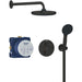 Set doccia incasso - 1 + 2 getti - Miscelatore termostatico - GROHE - 348832430 - Nero