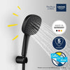 Set doccia con soffione 2 getti, supporto e flessibile - GROHE Vitalio Comfort 110 263992431 - Selezione facile - Risparmio idrico