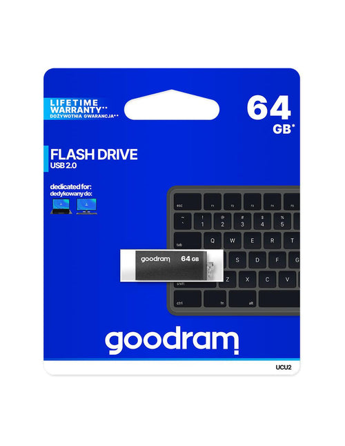 Pendrive GoodRAM 64GB UCU2 USB 2.0 - retail blister