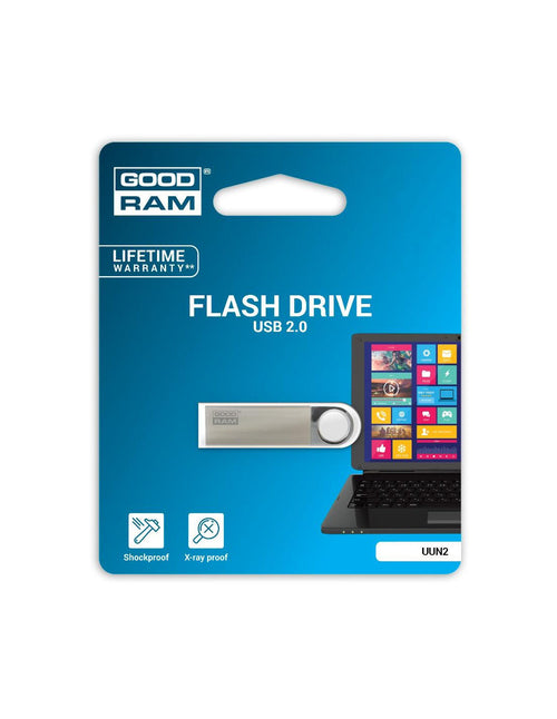 Pendrive GoodRAM 64GB UNN2 metal USB 2.0 - retail blister