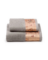 Asciugamani Alviero Martini 1A Classe Geo Classic: Viso + Bidet, Puro Cotone, Icona di Stile