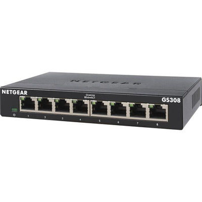 NETGEAR GS308-300PES Switch Ethernet Ethernet Gigabit a 8 porte (10/100/1000)