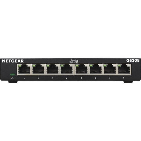 NETGEAR GS308-300PES Switch Ethernet Ethernet Gigabit a 8 porte (10/100/1000)