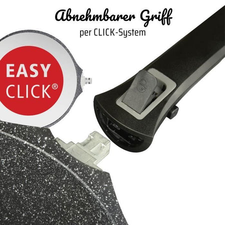 Padella in alluminio pressofuso - GSW - EASY CLICK - 20 cm - Induzione