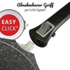 GSW - Easyclick - Padella -  28 cm - Fusione di alluminio - Tutte le fonti di calore compresa l'induzione
