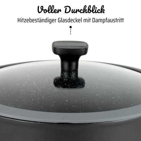 Pentola in alluminio pressofuso - GSW - EASY CLICK - 24 cm - Induzione