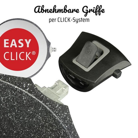 Pentola in alluminio pressofuso - GSW - EASY CLICK - 28 cm - Induzione