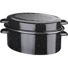 Casseruola in acciaio smaltato - GSW - Daubiere Email - 32 cm - Ovale - Induzione