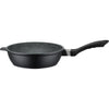 GSW - 414562 - Batteria - Alluminio forgiato massiccio GOURMET GRANITE - 10 pezzi - Induzione - Rivestimento VITAFLON GRANIT
